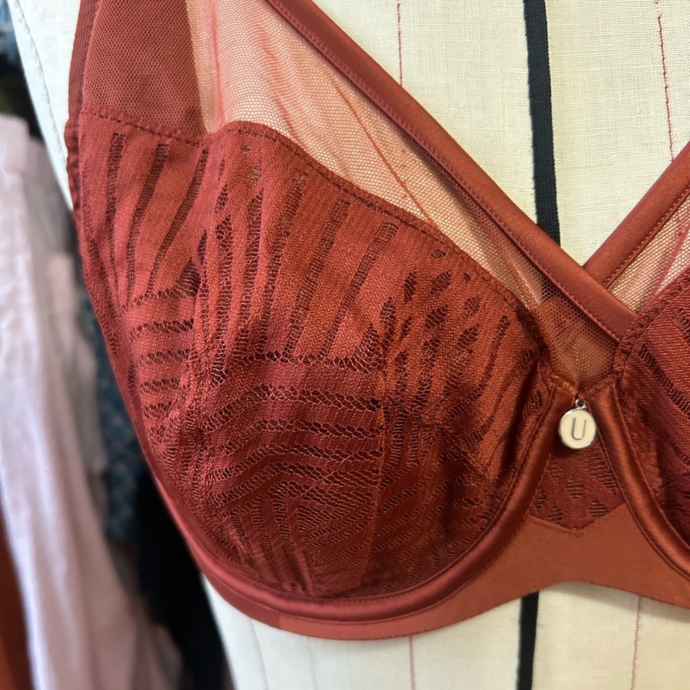 Understance Phoebe FlexWire Unpadded Full Coverage Bra, size 38DDD - Picture 3 of 10